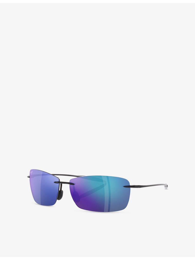 Maui Jim rectangle acetate sunglasses 423 Lighthouse, imported from the UK
