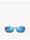 Maui Jim rectangle acetate sunglasses 423 Lighthouse, imported from the UK