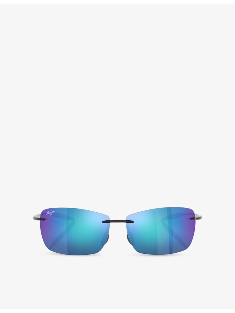 Maui Jim rectangle acetate sunglasses 423 Lighthouse, imported from the UK