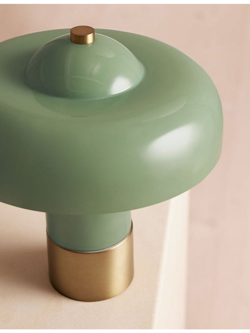 Soho Home Giovanni glass table lamp, imported from the UK