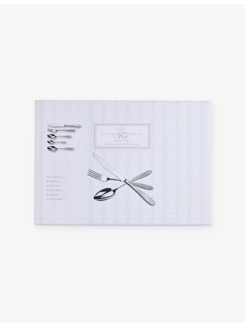 Arthur Price Dune cutlery set 34-piece - British product