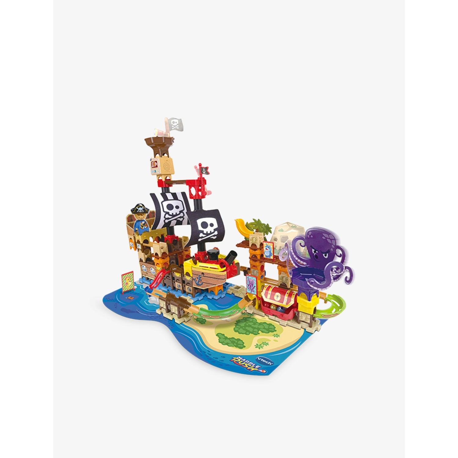 VTech Marble Rush pirate ship playset (British brand)