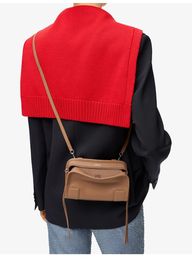 Loewe Amazona 180 Mini leather top-handle bag - British product