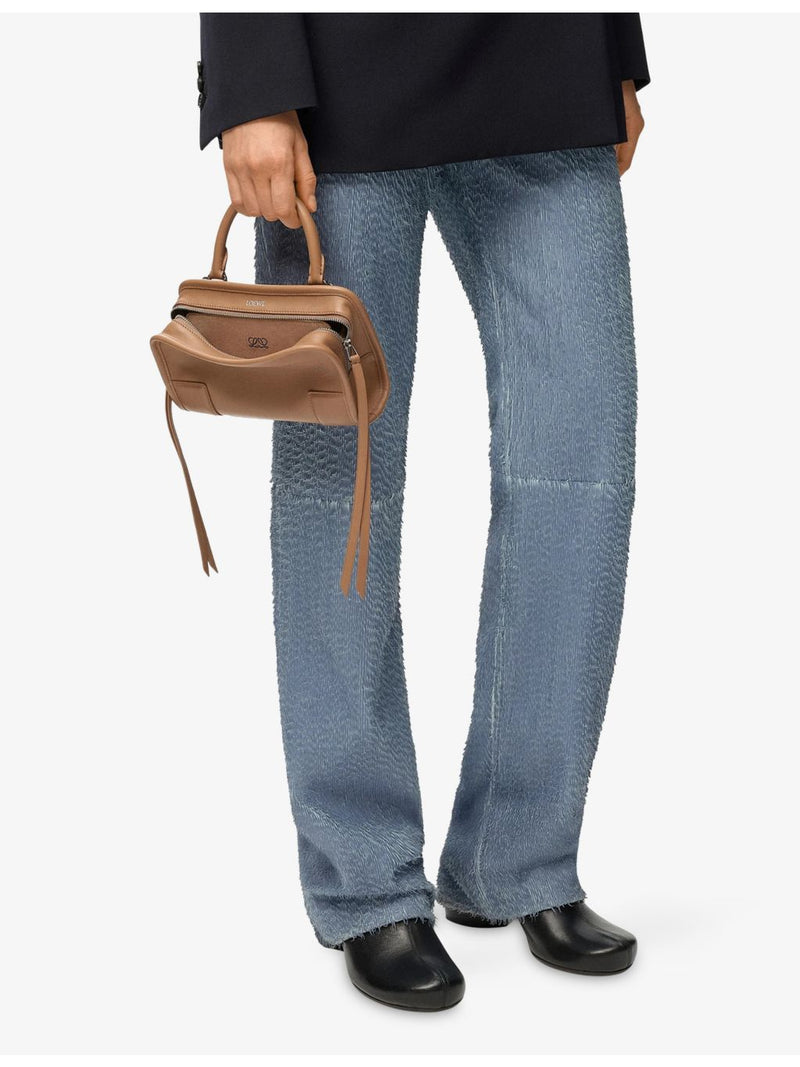 Loewe Amazona 180 Mini leather top-handle bag - British product