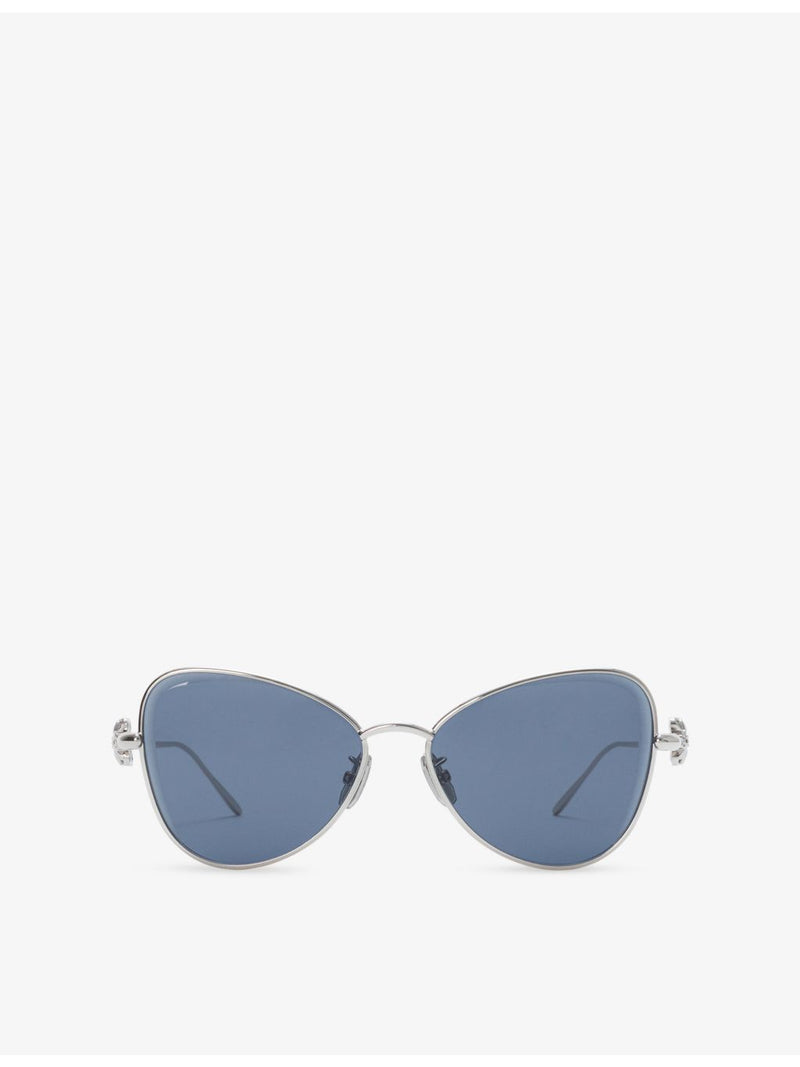 Loewe acetate butterfly-frame sunglasses (British brand)