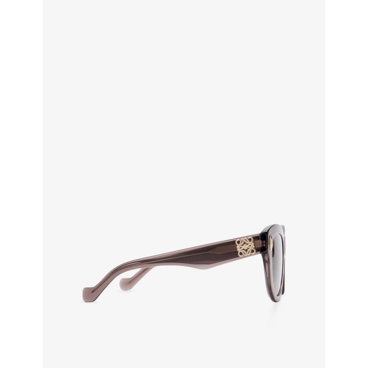 LOEWE trapeze acetate sunglasses with gold hardware (British brand)