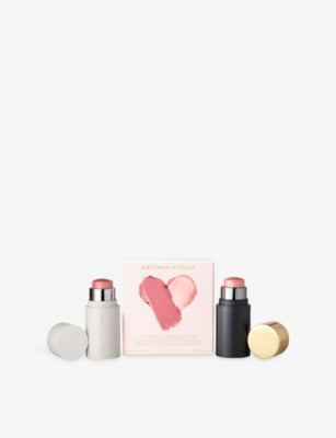 Westman Atelier blush and highlighter duo Petal Nectar 2x2.5g (British brand)
