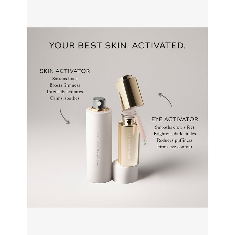 Westman Ateleir Activator Duo skincare set, 20ml and 15ml, UK version