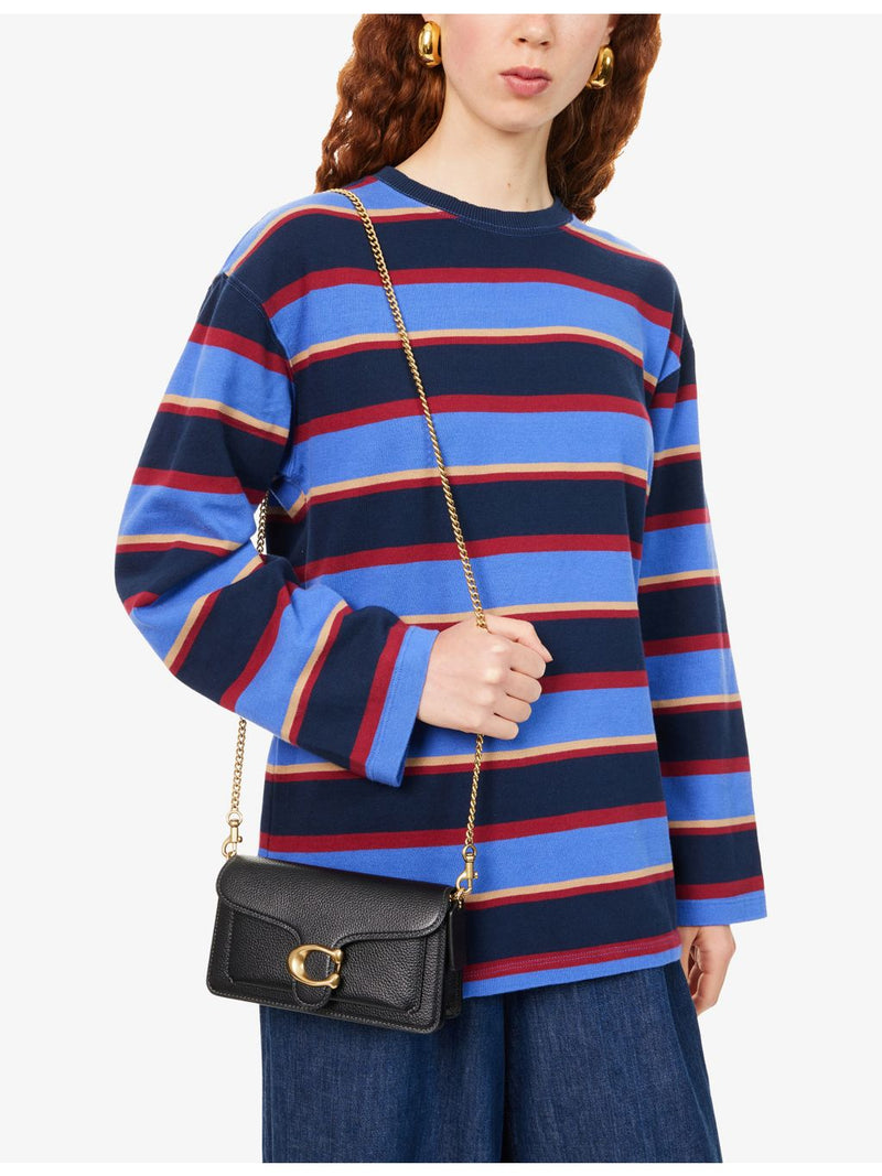 Coach Tabby 19 chain leather crossbody bag, imported from the UK
