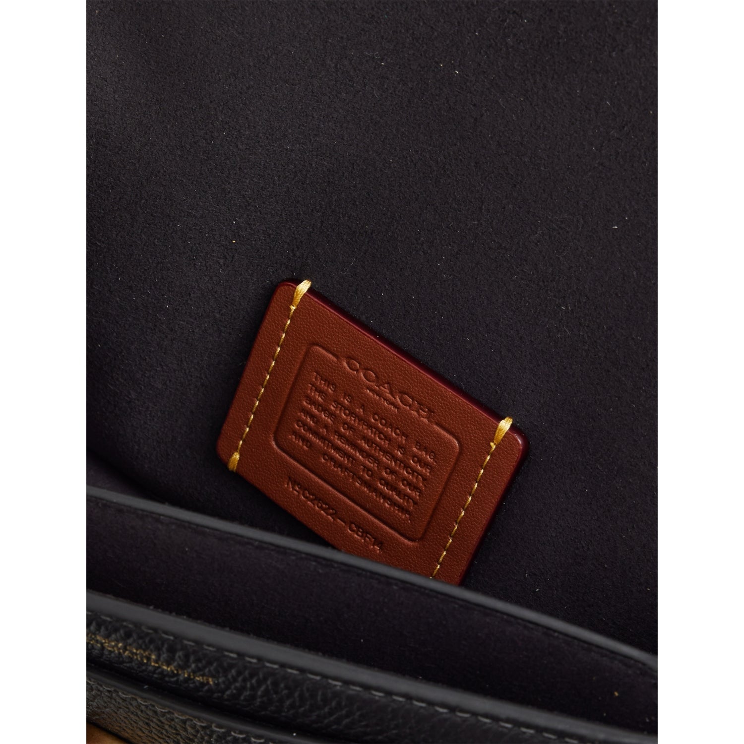 Coach Tabby 19 chain leather crossbody bag, imported from the UK