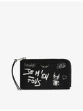 Zadig&Voltaire ZV Arty leather cardholder with four card slots (British brand)