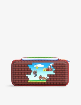PlayTrek Mario Bricks travel case for Nintendo Switch 2 (British brand)