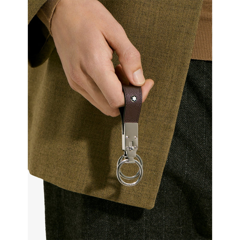 Montblanc Sartorial leather key holder loop, UK version