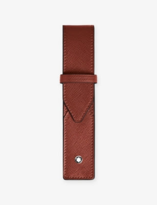Montblanc Sartorial leather pen pouch, 20 x 10.7 x 5cm, (British brand)