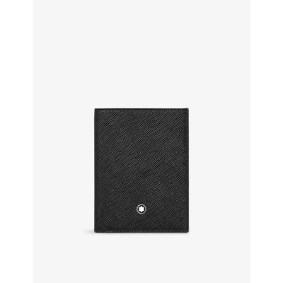 selfridges Montblanc Sartorial 4CC Mini Leather Wallet- Buy online at McGrocer