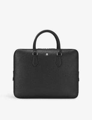 Montblanc Sartorial large leather briefcase (British brand)