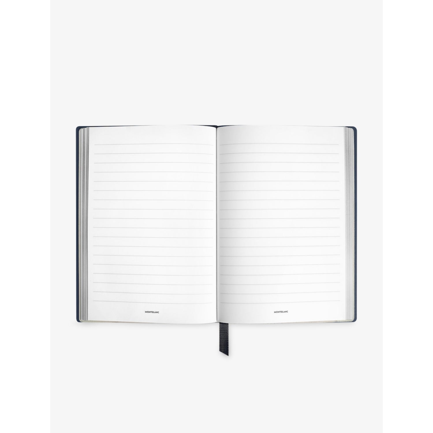 Montblanc lined leather notebook medium size, imported from the UK