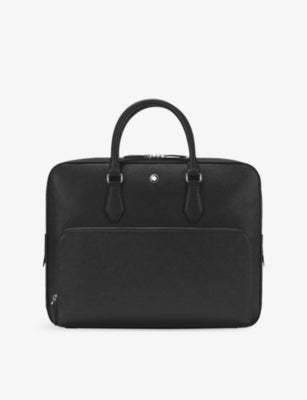 Montblanc Sartorial leather briefcase with A4 compartment - British product