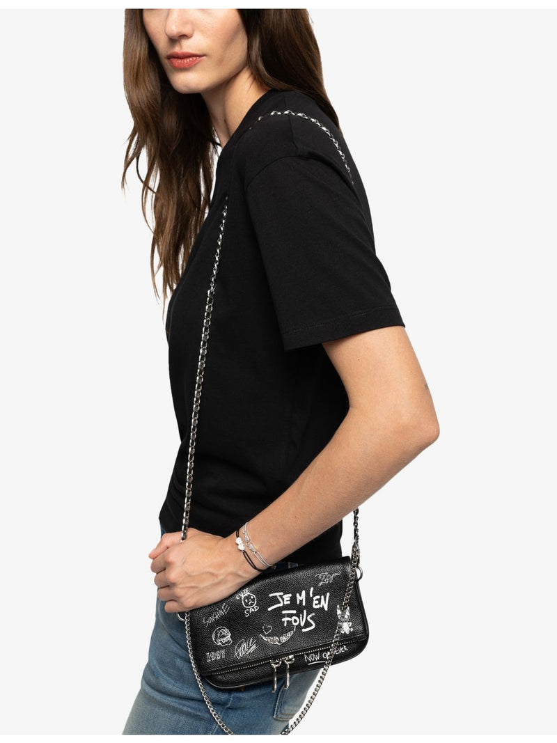Zadig&Voltaire Rocky Art mini shoulder bag - British product