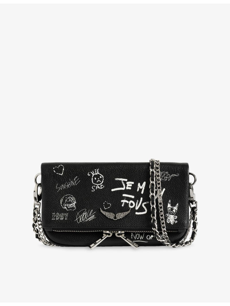 Zadig&Voltaire Rocky Art mini shoulder bag - British product