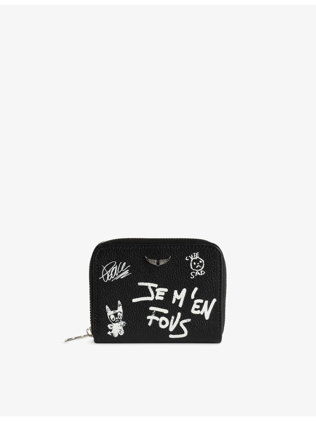 Zadig&Voltaire mini arty leather purse, UK version