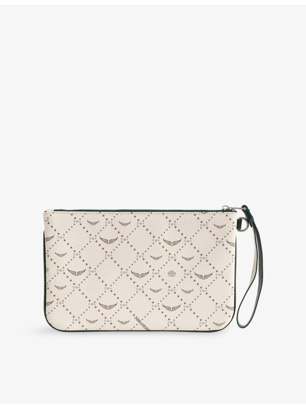 Zadig&Voltaire Tennis faux-leather pouch with wrist strap, UK version
