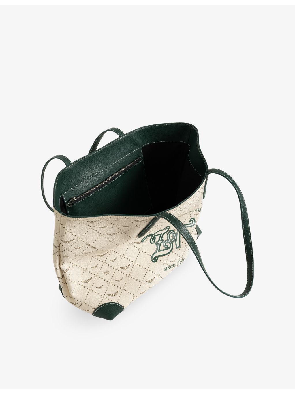 Zadig & Voltaire monogram canvas tote 44cm wide - British product