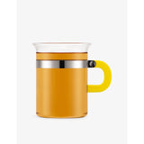 Bodum set of two tea glasses 0.3l stainless steel, imported from the UK