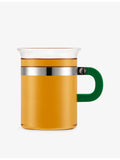 Bodum set of two tea glasses 0.3l stainless steel, imported from the UK