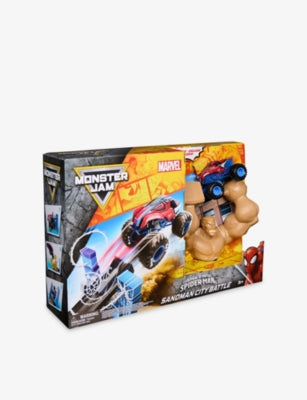 Monster Jam Sandman City Battle Playset - British product