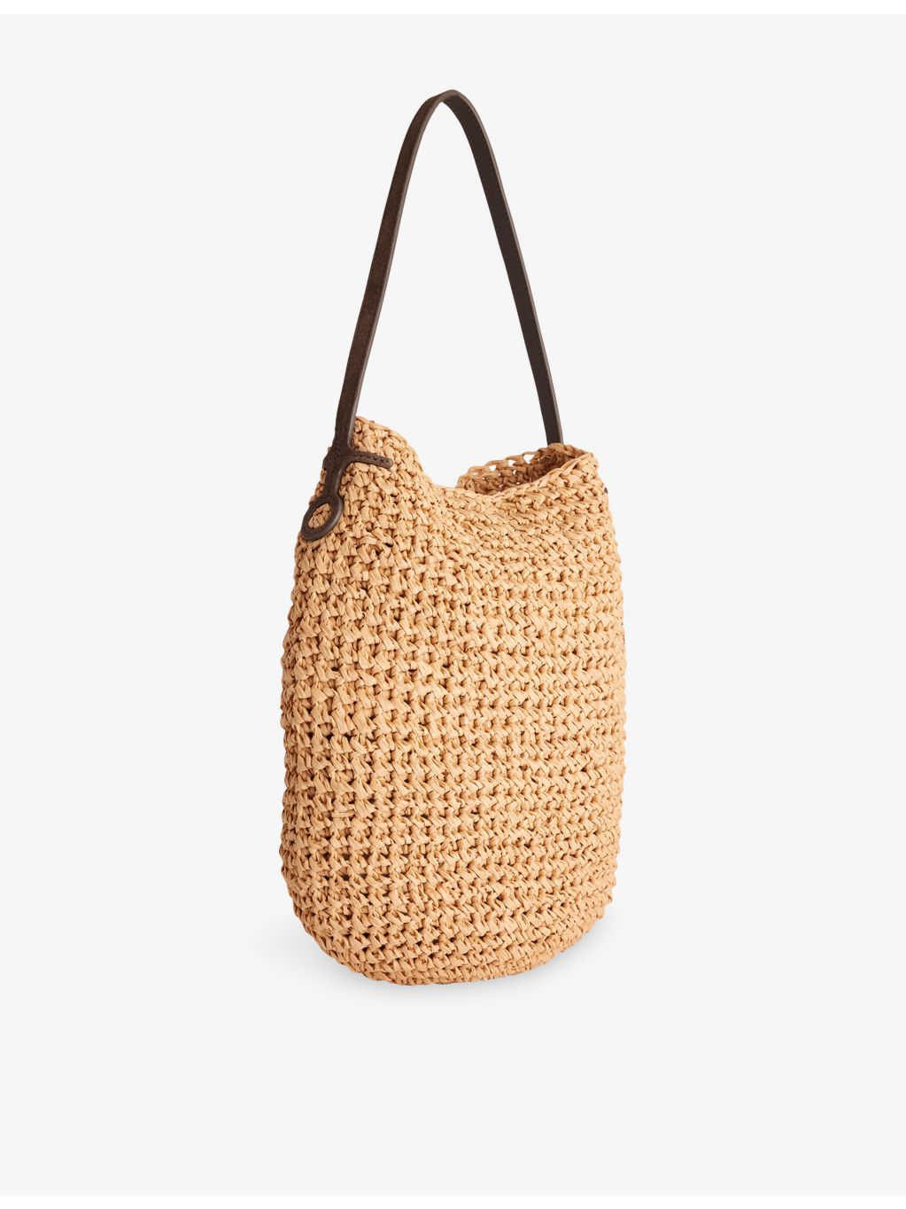 JW Anderson small raffia bag with tie closure - British product