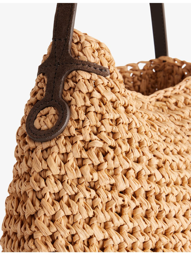 JW Anderson small raffia bag with tie closure - British product