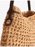 JW Anderson small raffia bag with tie closure - British product