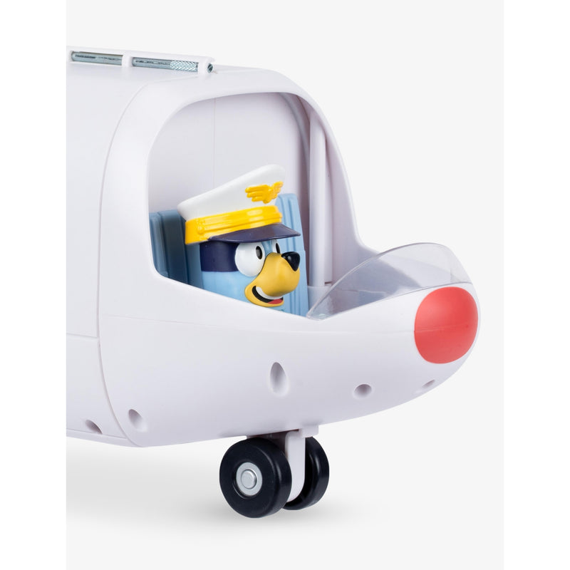 Bluey Adventure Plane Playset with figure and accessories, UK version