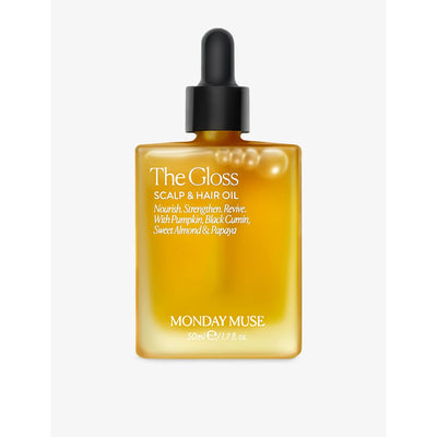 selfridges Monday Muse The Gloss Scalp & Hair Density Oil 50ml- Buy online at McGrocer