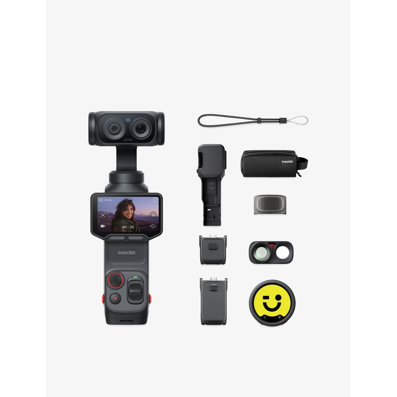 Insta360 Luna Ultra Creator Bundle dual-lens gimbal camera (British brand)