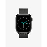 MINTAPPLE Milanese loop Apple Watch strap jet black 40mm (British brand)