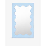 Curvy Mirror - LIGHT BLUE