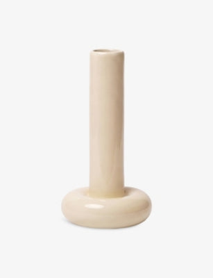 Gustaf Westman chunky earthenware candle holder - British product