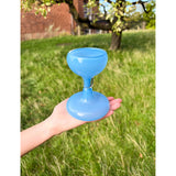 Gustaf Westman chunky tinted wine glass 140mm - British product