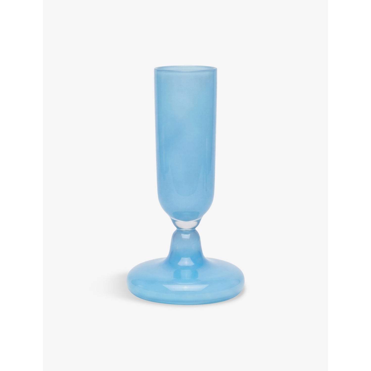 Chunky Champagne Glass - LIGHT BLUE