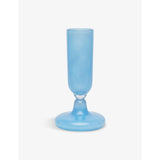 Chunky Champagne Glass - LIGHT BLUE