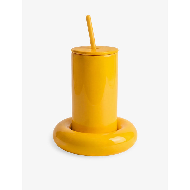 Chunky Ceramic Tumbler - YELLOW