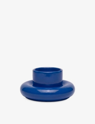 Gustaf Westman chunky earthenware cup and saucer 115mm, imported from the UK