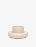 Chunky Earthenware Cup And Saucer - CREAM