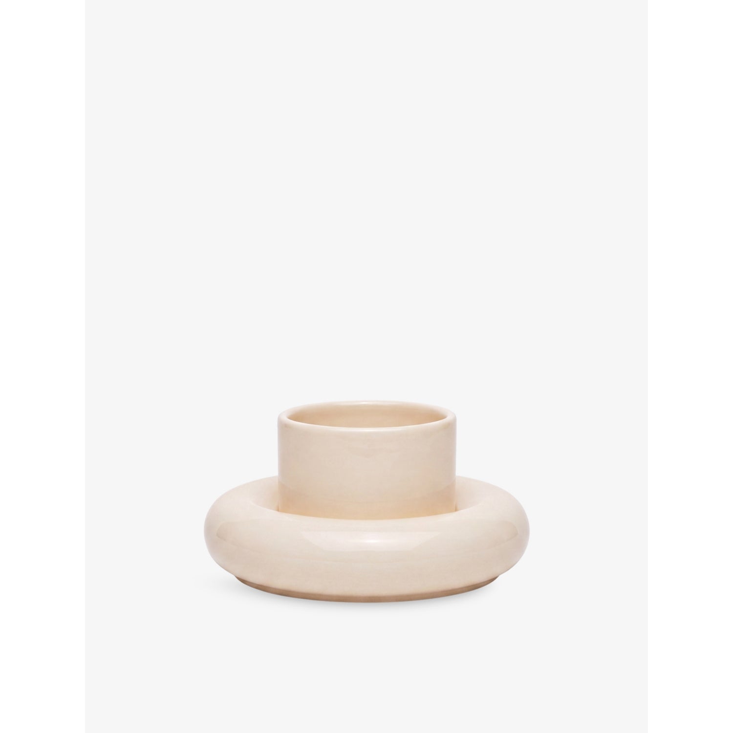 Gustaf Westman chunky earthenware cup and saucer 115mm, imported from the UK