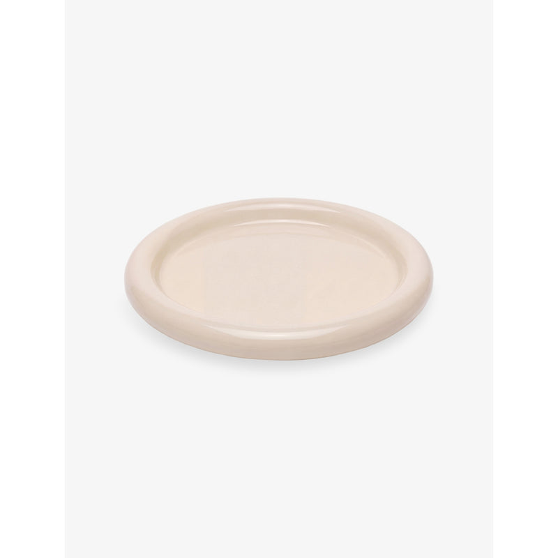 Chunky Earthenware Plate - CREAM
