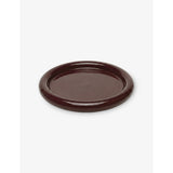 Chunky Earthenware Plate - DARK BROWN