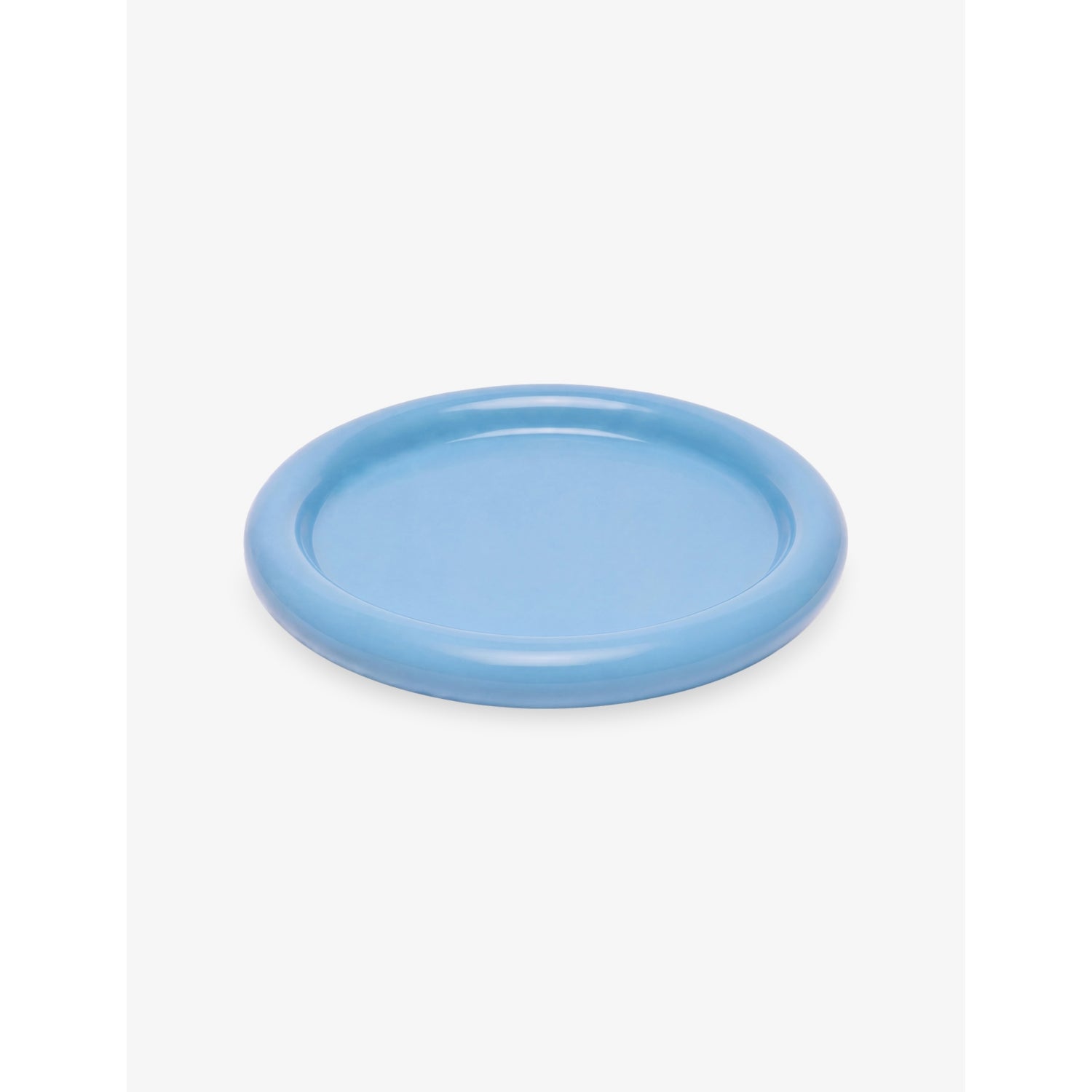 Chunky Earthenware Plate - LIGHT BLUE