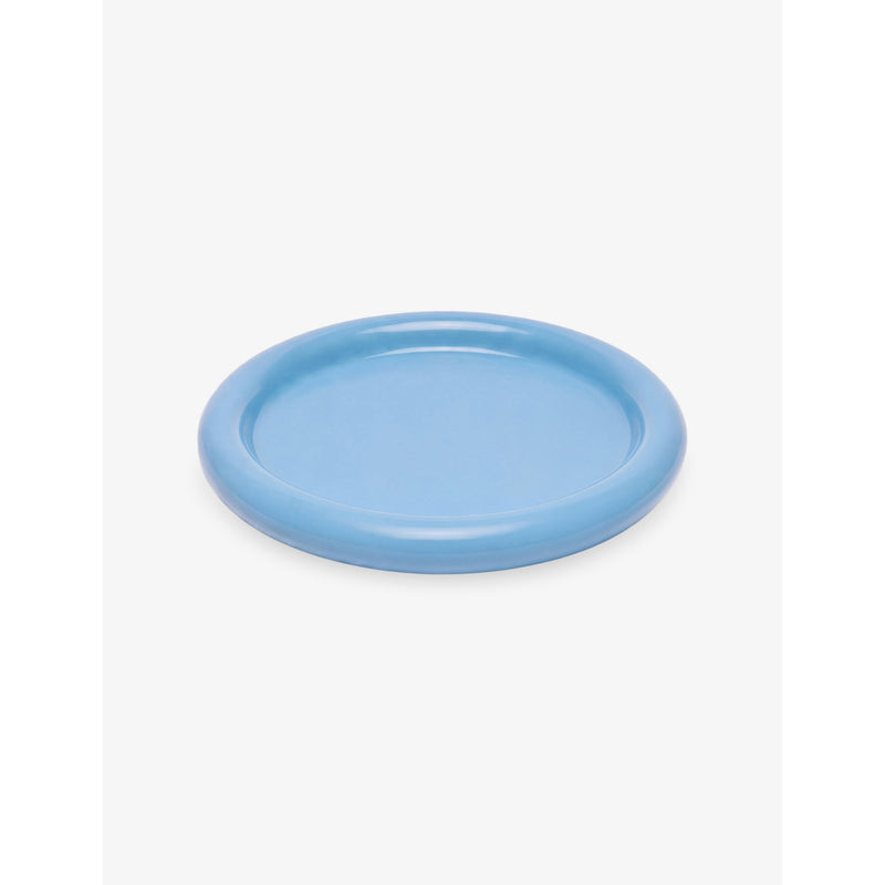 Chunky Earthenware Plate - LIGHT BLUE